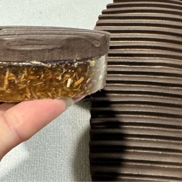 Bearpaw Women's Leather Slip on Slide Sandals Size 8 New - Picture 4 of 9